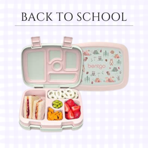 Bentgo® Kids Prints Leak-Proof, 5-Compartment Bento-Style Kids Lunch Box