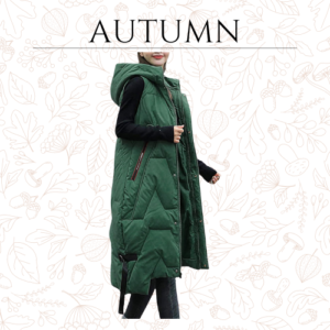 Long Vest Long Puffer Vest Coat Hooded Sleeveless Pockets Quilted Vest Outdoor Jacket