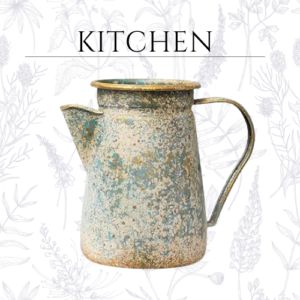 Vintage Metal Milk Jug Vase Rustic Vase Flower Vase Farmhouse Vase Small Vases for Flowers