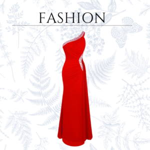 Angel-fashions Women's One Shoulder Ruching Beading Ribbon Soft Evening Gown