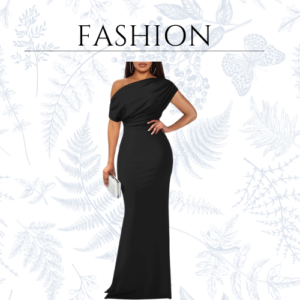 Women's Elegant Sleeveless Off Shoulder Bodycon Long Formal Party Evening Dress