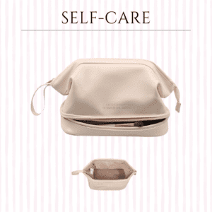 Large Makeup Bag,Double Layer Cosmetic Bag,Travel Makeup Bag