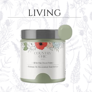 Country Chic Paint - Chalk Style All-in-One Paint for Furniture, Home Decor, Cabinets, Crafts, Eco-Friendly, Matte Paint