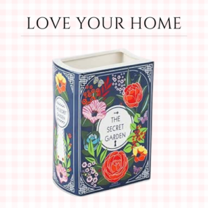 Book Vase Mystery of Growth Book Flower Vase, Flower Ceramic