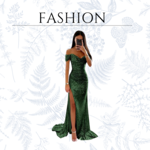 Sparkly Sequin Mermaid Prom Dresses 2024 Off Shoulder Pleated Long Ball Gown V Neck Evening Party Gown with Slit