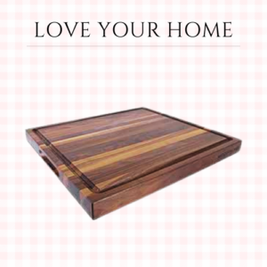 Large Cutting Board from North American Walnut - A Butcher Block with Juice Groove
