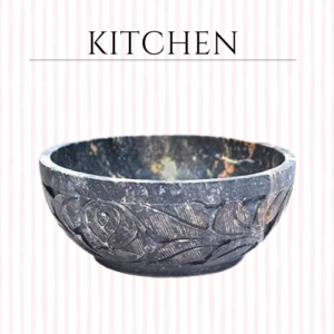 Marble Soapstone Natural Smudge Pot | Stone Bowl | Scrying And Smudge Bowl From India. Handmade