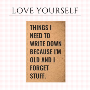 Funny Fill-In-The-Blank Journal for the Forgetful, Unique Gift