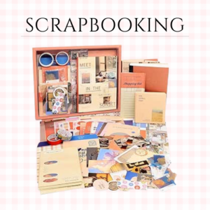 Aesthetic Scrapbook Kit(348pcs), Bullet Junk Journal Kit with Journaling/Scrapbooking Supplies