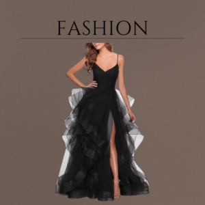 Women's Tulle Prom Dresses Spaghetti Straps Long Ball Gowns with Slit V-Neck Elegant Formal Evening Dresses