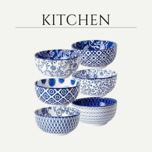 Ceramic Dessert Bowls Set - 11 Oz Small Cereal Bowl