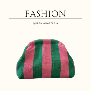 Women's Colorblock Clutch Handbags Casual Crochet Bag Small Purse