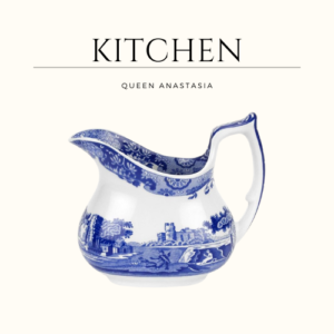 Blue Italian Cream Jug | 7 Oz Creamer