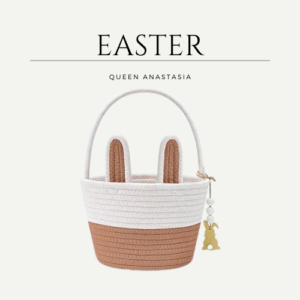 Easter Baskets for Kids Woven Rope
