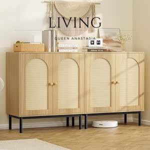 Rattan Cabinet, Kitchen Storage