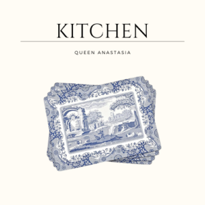 Spode Blue Italian Collection Placemats | Set of 4 |