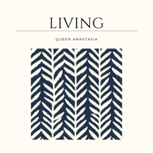 Peel and Stick Wallpaper,Blue Floral Boho