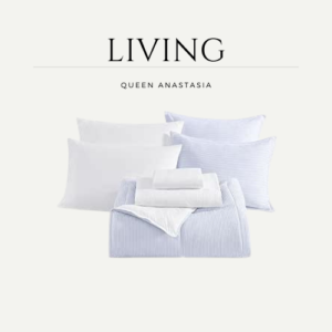 Queen Comforter Set - Bed in a Bag Queen 7 Pieces