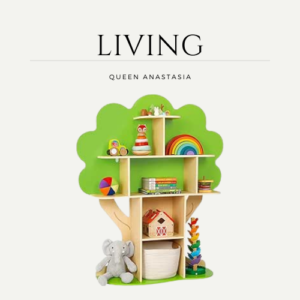 Tree Bookshelf for Kids Reading Nook