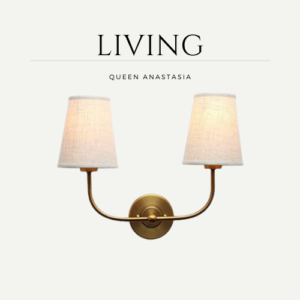 Permo Classic Double Sconce Antique Wall Sconce