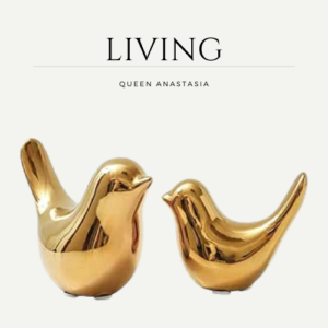 Small Birds Statues Home Decor