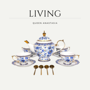 Bone China Tea Set with Teapot